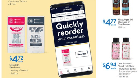 Walmart Personal Care Feature